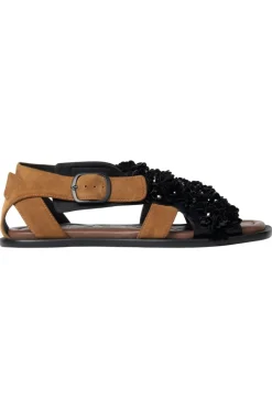 2402 Cross Strap Sandal, Grosgrain Cross Strap Sandalsg-pf25-f041-2402