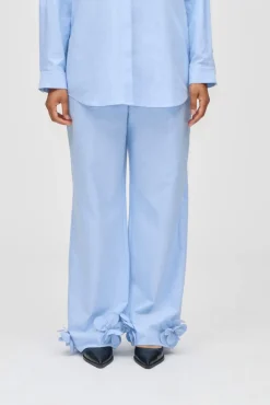 2464 Floral Shirting, Floral Elasticated Long Pantssg-ps26-p109-2464