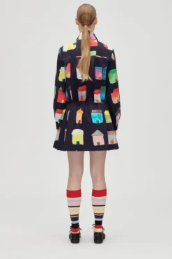 2340 Midweight Cotton, Pullover Parka Dresssg-aw25-d174-2340