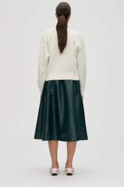 2359 Midweight Wool, Cropped Pocket Cardigansg-aw25-k045-2359