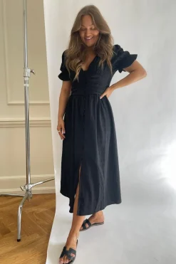 Adelic Long Ss Dress