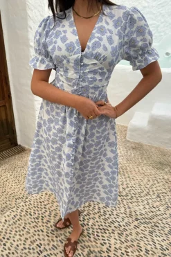 Adelic Long Ss Dress