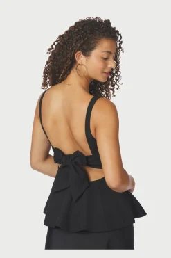 Agape Structure Tie Top 166980