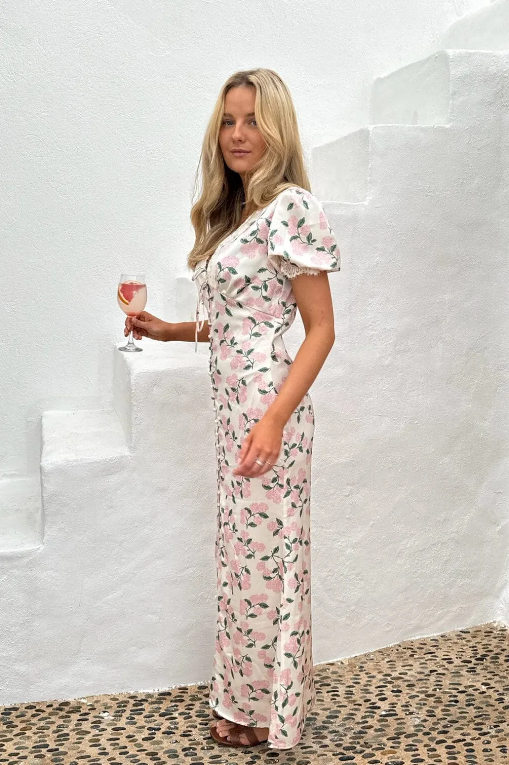 Agneteic Long Dress A23810