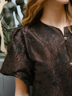 Aisa Brocade Blouse 166369