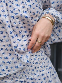 Alett Dot Flower Skirt 165350