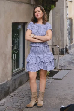 Aletta Double Check Top 165123