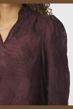 Amara Big Embroidery Blouse 163032