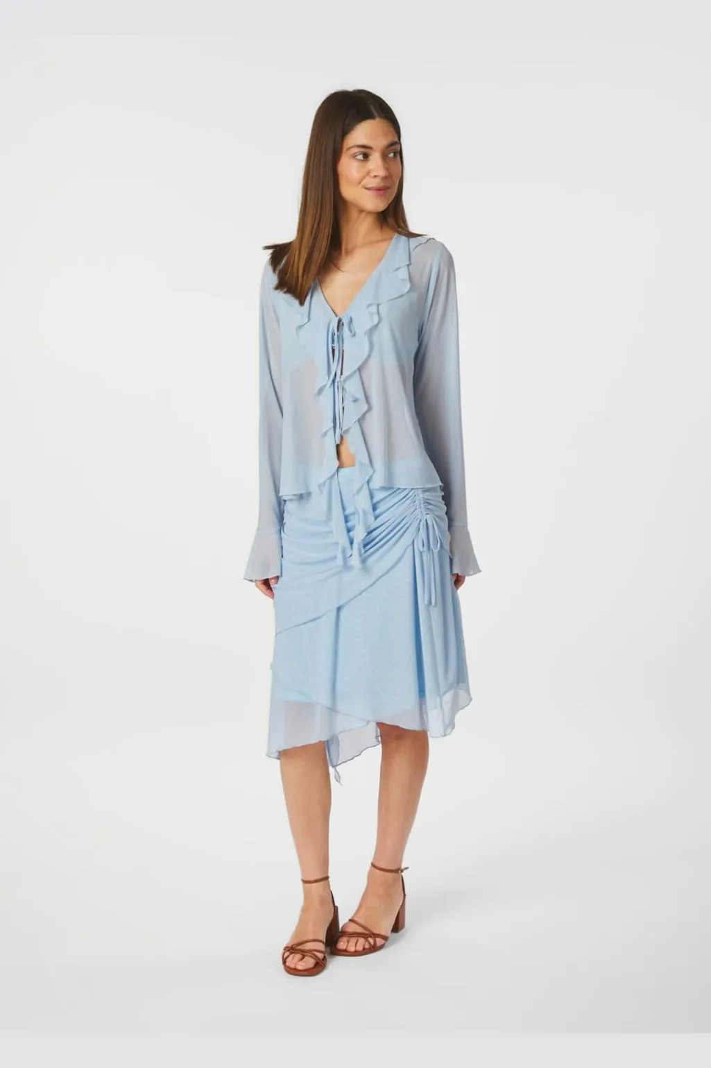 Anika Mesh Blouse 165644