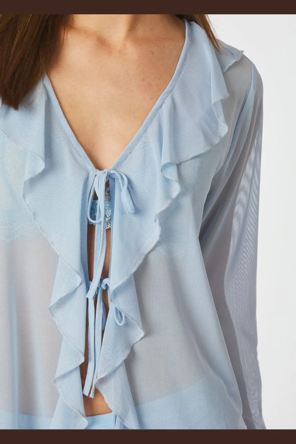 Anika Mesh Blouse 165644