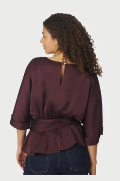 Annegret Heavy Sateen Blouse 166830