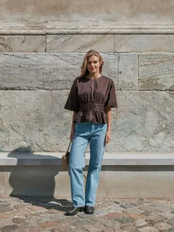 Annegret Poplin Blouse 162365