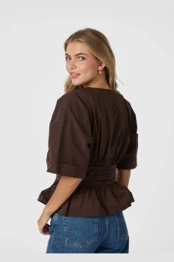 Annegret Poplin Blouse 162365