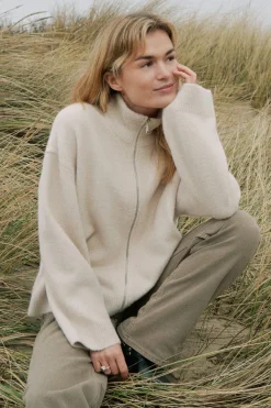 Asley Zip Knit Cardigan 164973