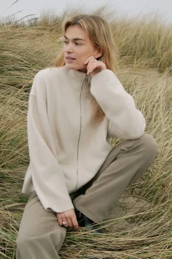 Asley Zip Knit Cardigan 164973