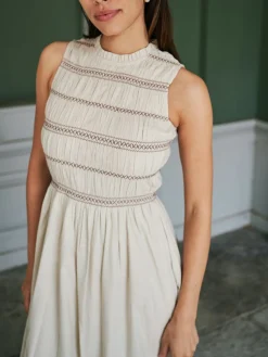 Atika Deco Smock Dress 166105