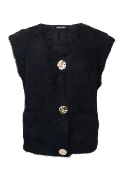 Bcbjoerk Knitted Button Vest 1217