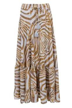 Bcluna Maxi Frill Skirt 39133