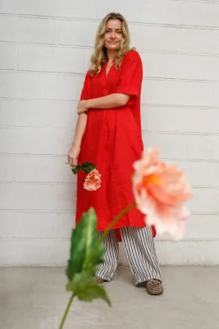 Bcmelina Wide Linen Pant 40843