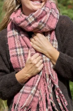 Bcpauline Chekered Winter Scarf 208411