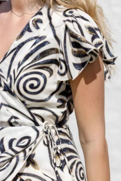 Bcstella Wrap Dress 39609