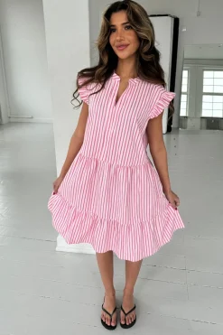 Bea Pink Stripe 14806