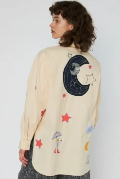 Bead Embellished Shirthc54-2336