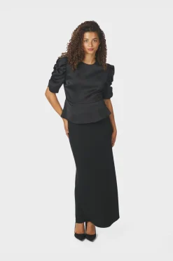 Benua Heavy Sateen Blouse 167069