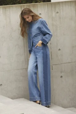 Bilbaocc Wide Jeans 31627