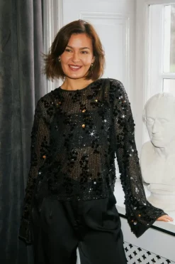 Blake Sequins Blouse 167011