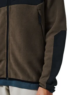 Blocked Zip Fleece 610209