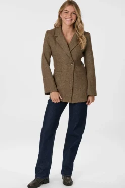 Bowie Herringbone Blazer 164866