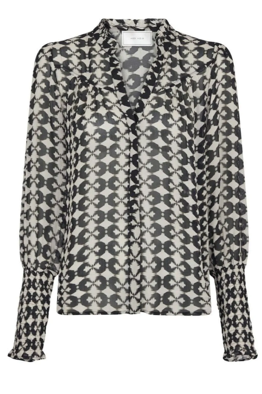 Camisa Graphic Print Blouse