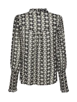 Camisa Graphic Print Blouse