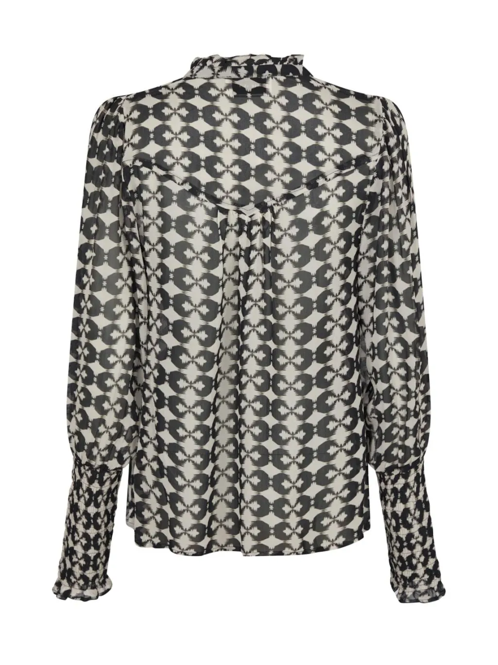 Camisa Graphic Print Blouse