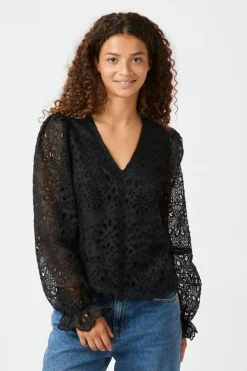 Candice Embroidery Blouse 163848