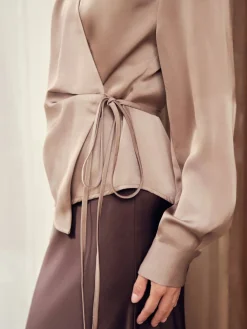 Caprina Heavy Sateen Blouse 166961