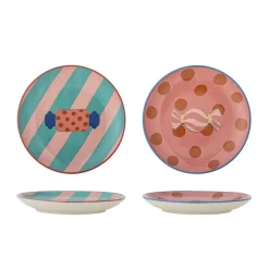 Caramella Tallerken, Rosa, Stentøj 82062880