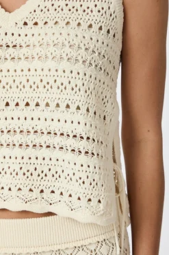 Catana Crochet Knit Top 165990