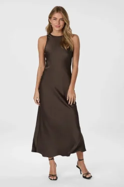 Celinie Heavy Sateen Dress 165621