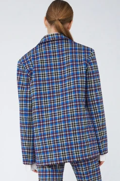 Checked Blazerck53-7193