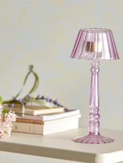 Cisco Fyrfadsstage, Rosa, Glas 82061722