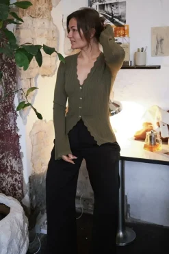 Clara Stitch Knit Blouse 164484