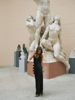 Colly Heavy Sateen Dress 166978