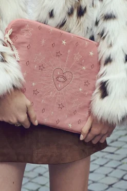 Computer Sleeve 13" Pink Magic Heart & Moon