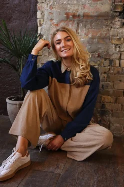 Corduroy Wide Pants 22303