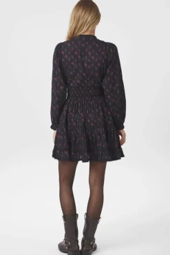 Cornell Fine Print Dress 166552