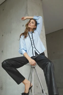 Dallycc Dot Shirt 45008