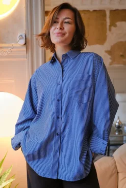 Dalma B Stripe Stone Shirt 164520