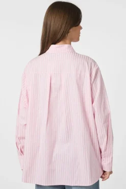 Dalma Soft Stripe Stone Shirt 166553